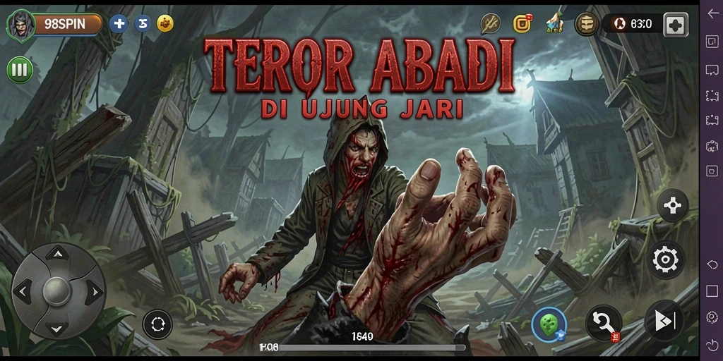Melihat gameplay menegangkan di dalam dunia horror.