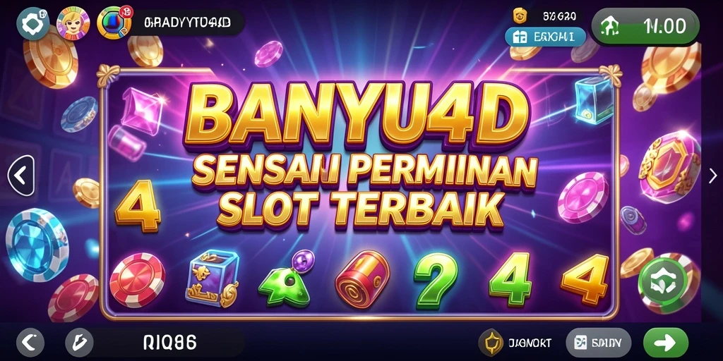 Tampilan gameplay BANYU4D yang memukau dengan efek menarik.