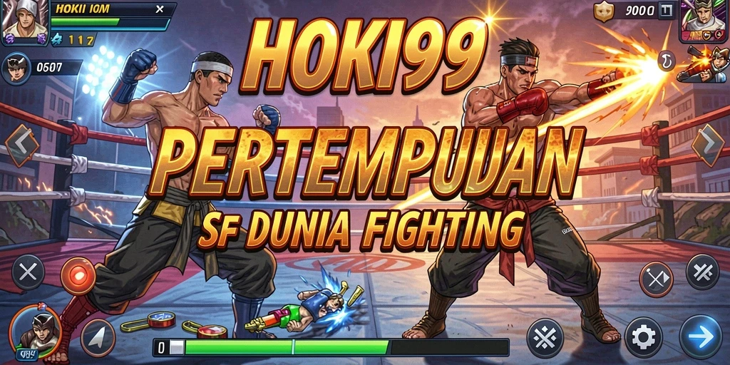 Gameplay HOKI99 menampilkan pertarungan yang dinamis dan mendebarkan.