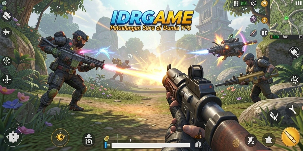 Menampilkan aksi seru dan grafik memukau dalam gameplay TPS.