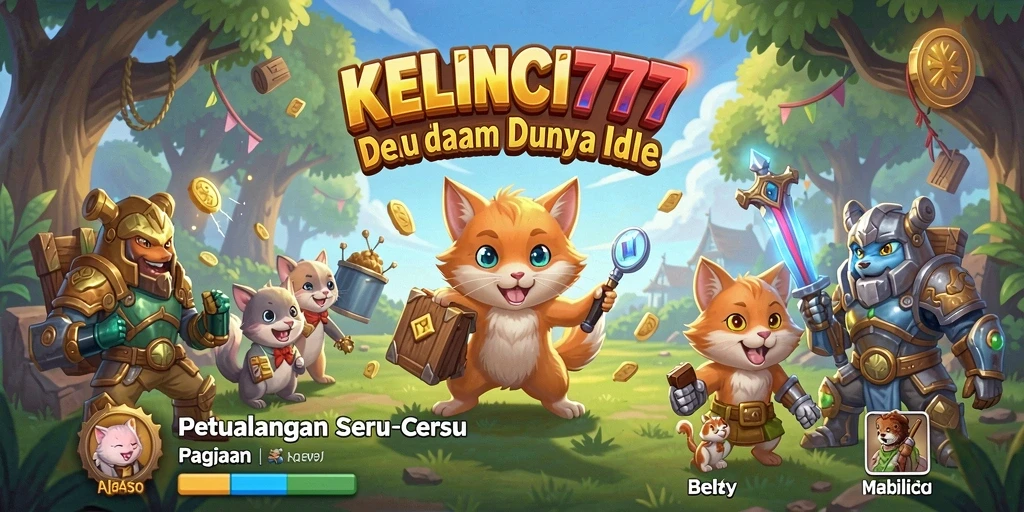 Gameplay KELINCI777 menampilkan kelinci imut dalam petualangan Idle yang mengasyikkan.