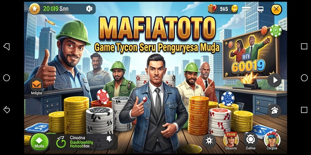 Gameplay menarik dari MAFIATOTO yang menggambarkan dunia Tycoon.