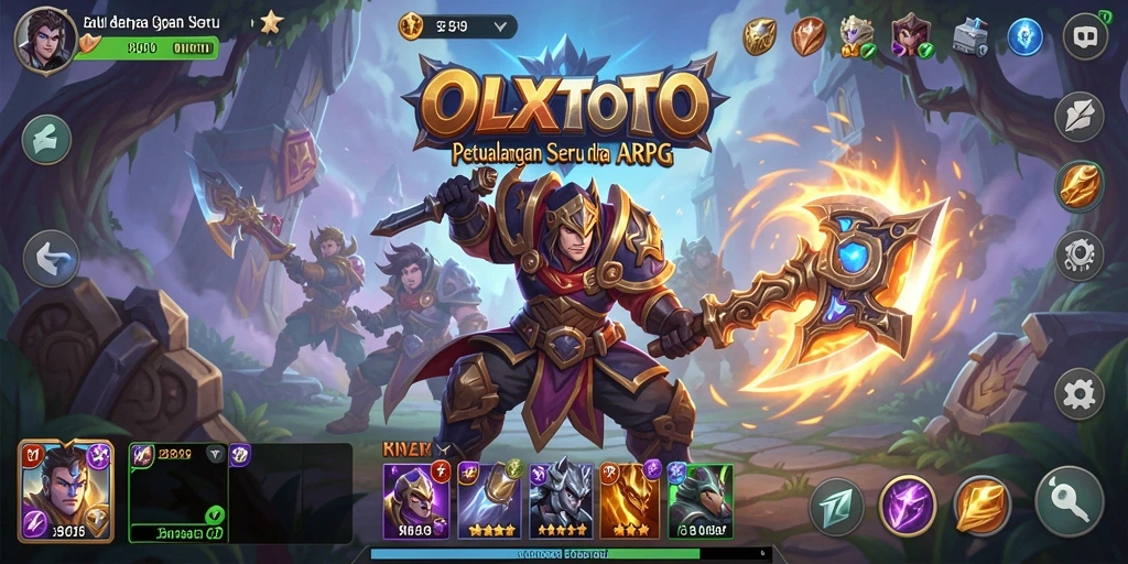 Tampilan gameplay menarik dari OLXTOTO dengan aksi pertarungan seru.