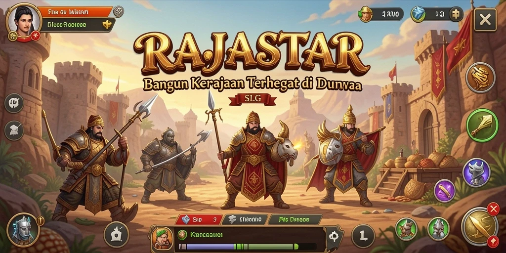 Tampilan grafik dan pertarungan strategi yang mendebarkan.