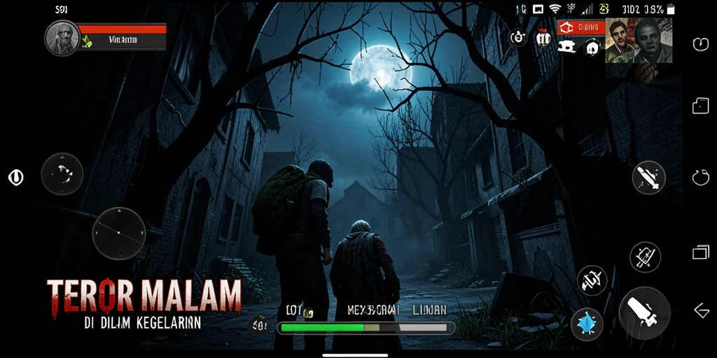 Tampilan gameplay S80 yang menegangkan dan menakutkan.